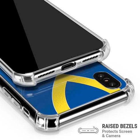 NFL Los Angeles Rams Team Jersey iPhone XS Max Clear Case